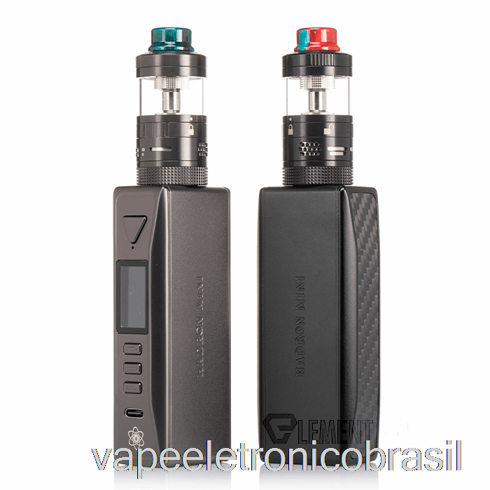 Vape Recarregável Steam Crave Hadron Mini Dna100c 100w Starter Kit Meson - Preto